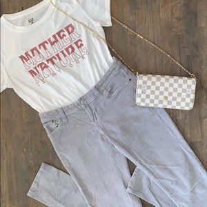 Lucky Brand Grey Corduroy Jeans